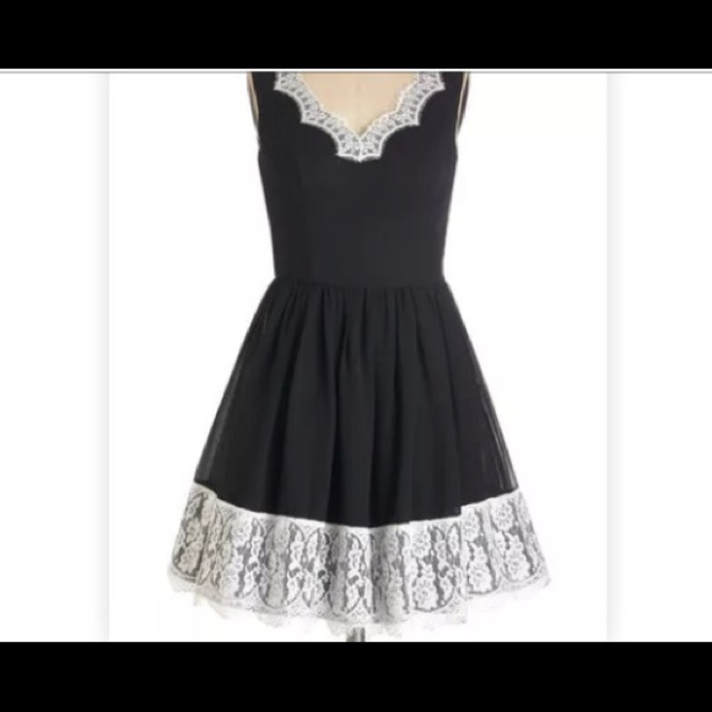 Modcloth Crafting Cocktails Dress